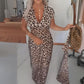 🎁New arrival 50% OFF💥Women's V-Neck Leopard Print Dress