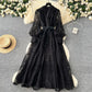 🎁New arrival 53% OFF💥Vintage Embroidered Lantern Sleeve Dress