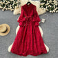 🎁New arrival 53% OFF💥Vintage Embroidered Lantern Sleeve Dress
