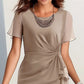 🎁New arrival 50% OFF💥Elegant Fashion Solid Color Dress