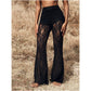 🎁New arrival 50% OFF💥Elegant Lace Flare Pants with High-Waisted Design