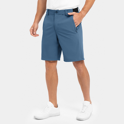 🎁New arrival 52% OFF💥Men's Solid Color Flat Front Shorts