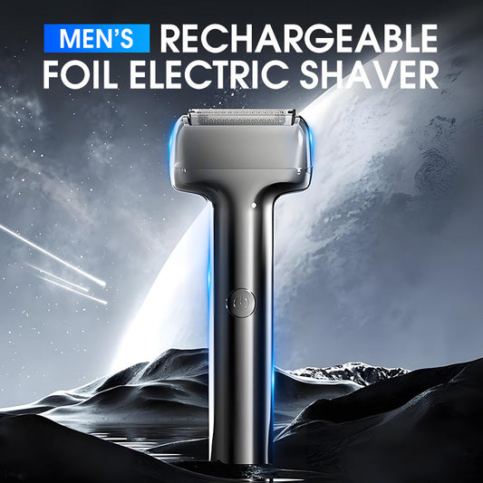 📢📢LAST DAY SALE 50% OFF⚡Men's Efficient Rechargeable Foil Electric Shaver⚡🪒