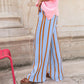 🎁New arrival 52% OFF💥Women's Striped Wide-Leg Casual Pants