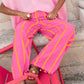 🎁New arrival 52% OFF💥Women's Striped Wide-Leg Casual Pants