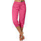 🎁New arrival 50% OFF💥Drawstring Waist Cropped Sweatpants for Lounging