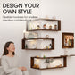 🥳2026 HOT SALE🥳💞55% OFF!✨ 💝Rustic Wood Corner Wall Shelf