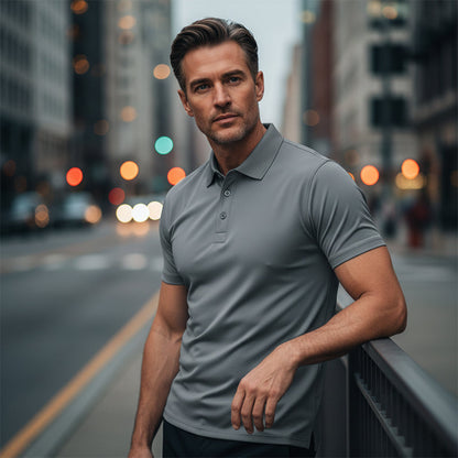🎁New arrival 50% OFF💥Men's Quick-Dry Short-Sleeve Lapel T-Shirt