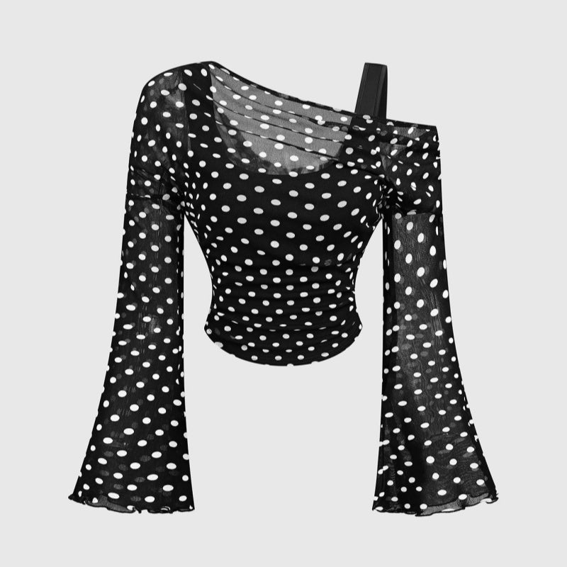 Black Polka Dot