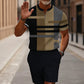 🎁New arrival 57% OFF💥Men's Quarter-Zip Shirt & Shorts Set