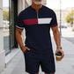 🎁New arrival 57% OFF💥Men's Quarter-Zip Shirt & Shorts Set