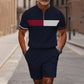 🎁New arrival 57% OFF💥Men's Quarter-Zip Shirt & Shorts Set