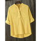 🎁New arrival 50% OFF💥Women's Plus Size Henley V Neck Shirt