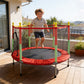 💗LAST DAY SALE 50% OFF⚡4.6ft Kids' Trampoline with Safety Enclosure Net