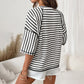 🎁New arrival 50% OFF💥Women's Striped Relaxed Fit T-Shirt