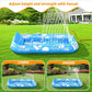 🥳2026 HOT SALE🥳💞50K+ SOLD!😎💦 58% OFF! Inflatable Tanning Pool Lounger – Smart spray cools you automatically. Detachable pillow, cup holders & safety handles. Holds 2 adults (350lb). Perfect for garden or beach! 🏖️🌞