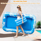 🥳2026 HOT SALE🥳💞50K+ SOLD!😎💦 58% OFF! Inflatable Tanning Pool Lounger – Smart spray cools you automatically. Detachable pillow, cup holders & safety handles. Holds 2 adults (350lb). Perfect for garden or beach! 🏖️🌞