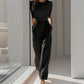 🎁New arrival 50% OFF💥👗 Solid Color Wide-Legged Jumpsuit – Elegant, Comfy & Versatile for Any Occasion 🏖️💼
