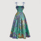 👗 New Arrival 50% OFF 🌸 Women's Floral Print Tie-Strap Midi Dress – Flattering Fit, Lightweight & Perfect for Spring & Summer ☀️