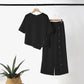 👗New arrival 47% OFF!🥰Women's Irregular Hem Top & Wide Leg Pants Two-Piece Set
