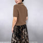 🎁New Arrival 50% OFF💥Women's Two-Piece Sweater & Leopard Flowy Skirt Set
