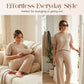 🎁2026 New Arrivals 50% OFF💥Women's Ribbed Knit Top & Wide-Leg Pants Set