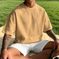 🥳SUMMER HOT SALE🥳💞50K+ SOLD!💥50% OFF! 🔥Urban Cotton Blend Tee – From Day to Night 🌞🌙【Flash Sale】