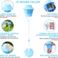 💗LAST DAY SALE 50% OFF⚡Automatic Handheld Bubble Machine for Kids – One-Touch Operation, Rich Bubbles & Portable Design
