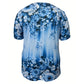 🥳SUMMER SALE🥳👗50% OFF! 🔥Women's Elegant Floral Print Short Sleeve Top