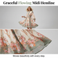 🎁2026 New Arrivals 50% OFF💥Romantic Floral Print High Neck Mini Dress