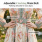 🎁2026 New Arrivals 50% OFF💥Romantic Floral Print High Neck Mini Dress