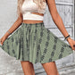 🏖️LAST DAY SALE 50% OFF💃Women's Bohemian Print High-Waist Shorts