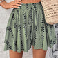 🏖️LAST DAY SALE 50% OFF💃Women's Bohemian Print High-Waist Shorts