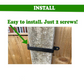🥳2026 HOT SALE🥳💞50K+ SOLD!✨ 🏡Two-in-one, rock-solid – cast iron door handles & railing reinforcement clamps!✨