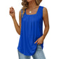 🎁New Arrival 55% OFF💥Women's Square Neck Sleeveless Vest T-Shirt