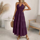 👗2026 New Arrivals 55% OFF💥💃Women's Halter Neck Backless Tiered Maxi Dress
