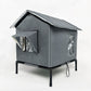⏳🔥LIMITED-TIME 50% OFF! ⏰All-Weather Elevated Outdoor Cat House – Waterproof Oxford Cloth, Thermal Aluminum Lining & Foldable Design🐈🏠🌧️
