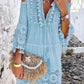 🎁2026 New Arrivals 50% OFF💥Women's Loose Cotton Linen Embroidered Dress🌸👗