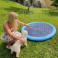 🏊SUMMER HOT SALE 57% OFF NOW! 🌊 Pawsh™ Foldable Dog Splash Pad🇬🇧 Big Sprinkler Mat for Garden & Beach 🌊☀️ | Non-Slip, Quick-Dry Play Pool for Dogs 🐾 | Folds Flat in Seconds! 🎒🐕