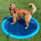 🏊SUMMER HOT SALE 57% OFF NOW! 🌊 Pawsh™ Foldable Dog Splash Pad🇬🇧 Big Sprinkler Mat for Garden & Beach 🌊☀️ | Non-Slip, Quick-Dry Play Pool for Dogs 🐾 | Folds Flat in Seconds! 🎒🐕