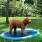 🏊SUMMER HOT SALE 57% OFF NOW! 🌊 Pawsh™ Foldable Dog Splash Pad🇬🇧 Big Sprinkler Mat for Garden & Beach 🌊☀️ | Non-Slip, Quick-Dry Play Pool for Dogs 🐾 | Folds Flat in Seconds! 🎒🐕
