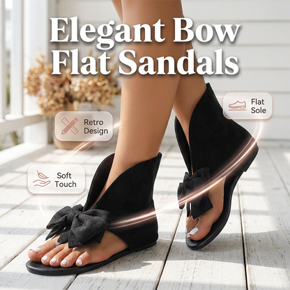 👡 New Arrivals 52% OFF! 🎀 Retro Sweet Split-Toe Sandals with Big Bow – Vintage charm, cushioned footbed & lightweight – Perfect for summer days & romantic looks ✨