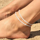 🎁New Arrivals 50% OFF💥Dainty Layered Waterproof Anklet