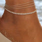 🎁New Arrivals 50% OFF💥Dainty Layered Waterproof Anklet