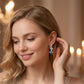 💐50% OFF ! Celestial Dangle Hoop Earrings