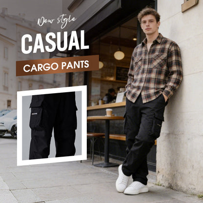👖 52% OFF! ✨ Men's Cargo Pants – Multi-Pockets, Stretch, Casual ✨