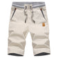 🩳 LIMITED-TIME 57% OFF! ✨ Men's Color-Block Shorts – Drawstring, Cotton Blend, Casual ✨