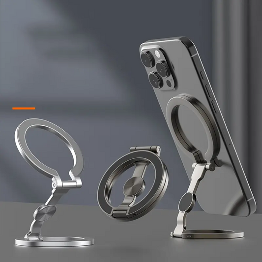 📱 50% OFF NOW! 🧲 Foldable Magnetic Ring Phone Mount – Strong hold, 360° rotation & ultra-thin – perfect for car vent, desk or handheld grip 🚗