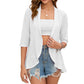🎁New Arrival 50% OFF💥 Women's Summer Lightweight Eyelet Cardigan – Breathable, chic & perfect for beach cover-ups or breezy evenings 🌼
