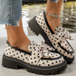 🎁2026 New Arrivals 50% OFF💥Women's Polka Dot Bow Platform Loafers